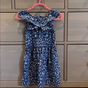 Carter’s 3T dress, blue white and pink floral